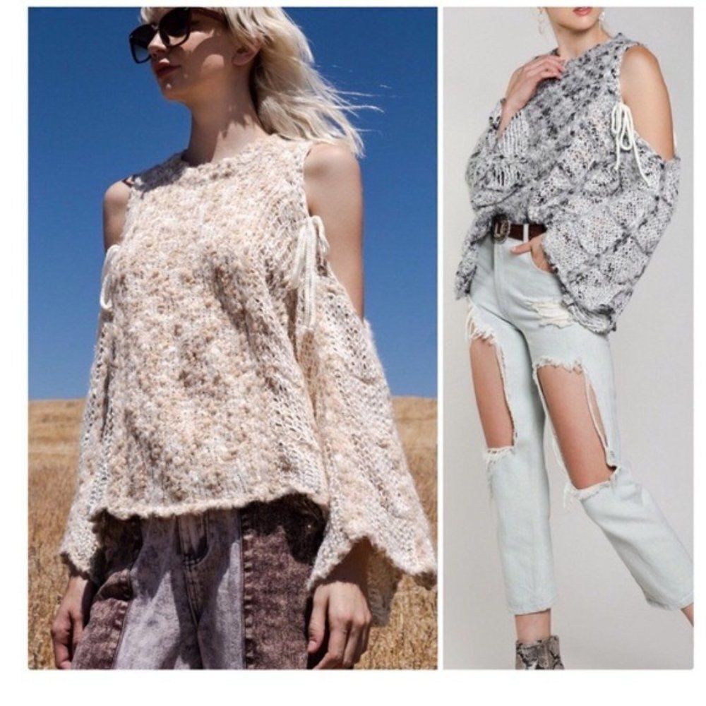 COLD Shoulder Sweater - Picture 6 of 8